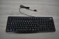 Preview: Logitech MK 120 USB Tastatur Maus Set schwarz deutsch QWERTZ